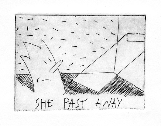 She past away